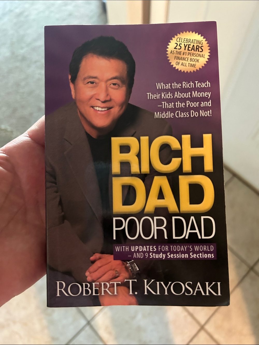 Rich Dad Poor Dad by Robert T Kiyosaki